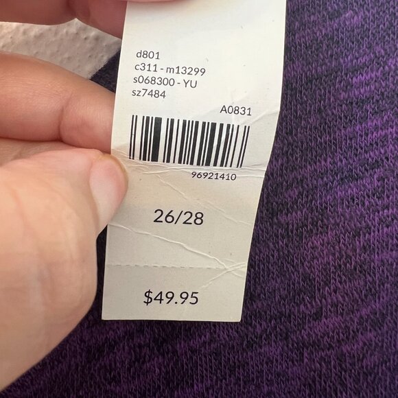 Livi Active “Let’s Meet at the Barre” Long Sleeve Top – Size 26/28 – New with Ta - Picture 3 of 3